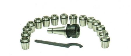 Патрон цанговый с набором цанг 7:24/50-ER16 (8шт)